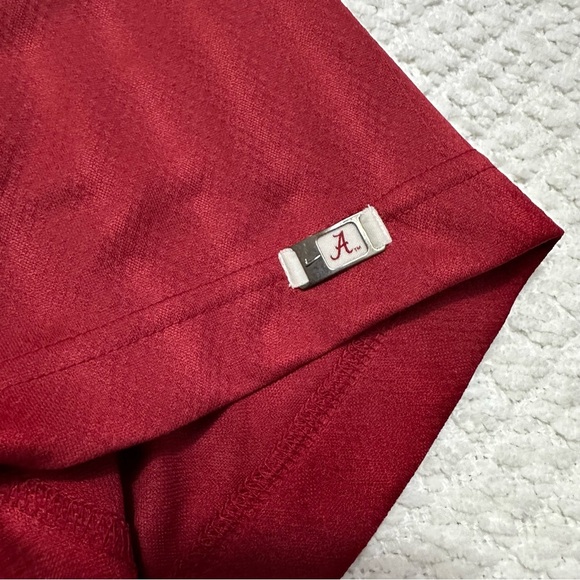Nike Dri-Fit Alabama Crimson Tide Polo Shirt Red Men’s Size Large - Picture 3 of 7
